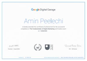 Peelechi - digital marketing certificate