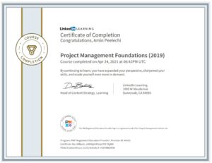Peelechi - Project Management Certificate